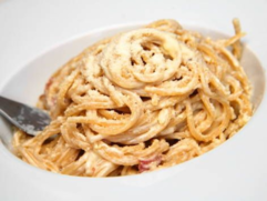 Carbonara spagetti ( tejszín-sonka-sajt)